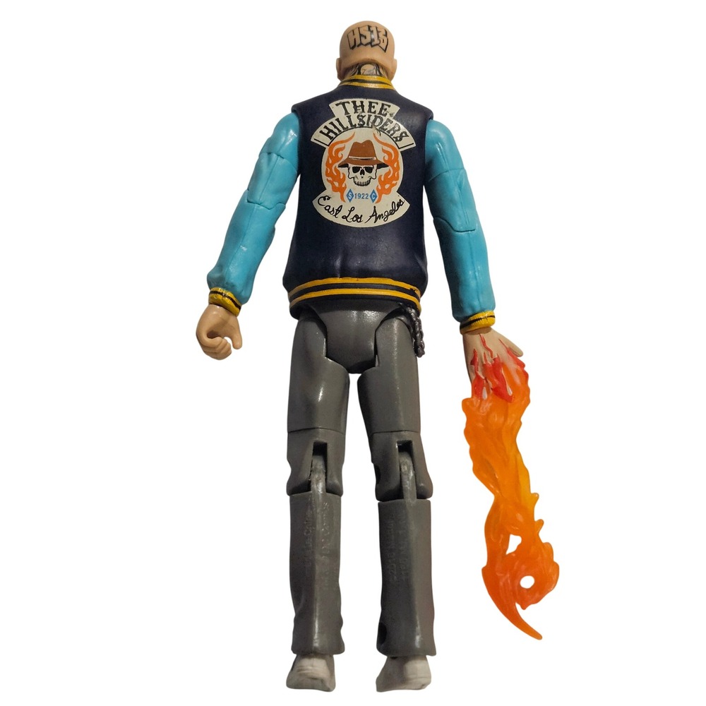 Mattel El Diablo Action Figure 6in Blue Suicide Squad Thee Hillsiders Jacket